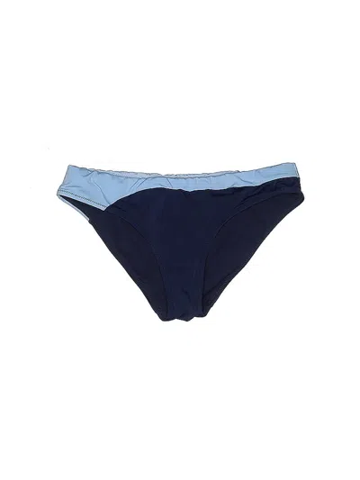 Pre-owned Athleta Swimsuit Bottoms In Blue