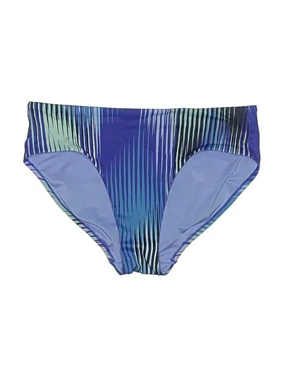 Pre-owned Athleta Swimsuit Bottoms In Blue