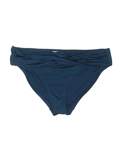 Pre-owned Athleta Swimsuit Bottoms In Blue