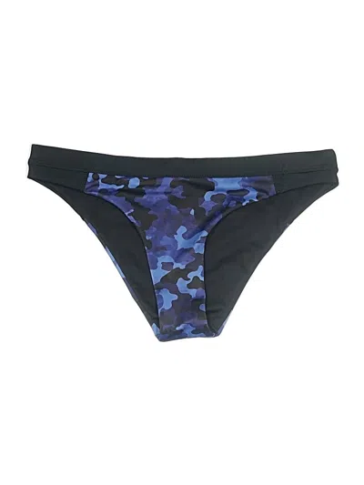 Pre-owned Athleta Swimsuit Bottoms In Blue