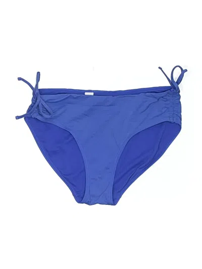 Pre-owned Athleta Swimsuit Bottoms In Blue