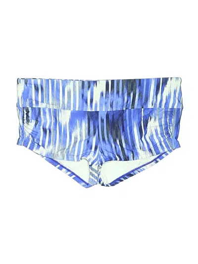 Pre-owned Athleta Swimsuit Bottoms In Blue