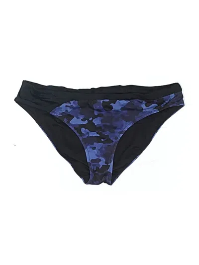 Pre-owned Athleta Swimsuit Bottoms In Blue
