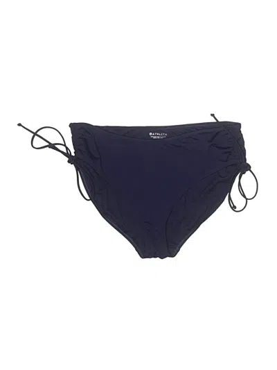 Pre-owned Athleta Swimsuit Bottoms In Blue