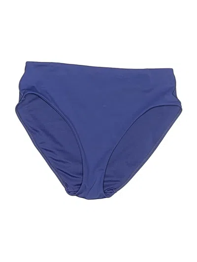 Pre-owned Athleta Swimsuit Bottoms In Blue