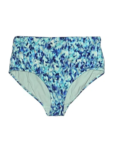 Pre-owned Athleta Swimsuit Bottoms In Blue
