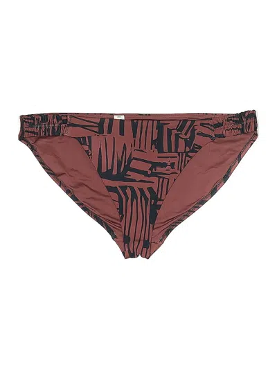 Pre-owned Athleta Swimsuit Bottoms In Brown