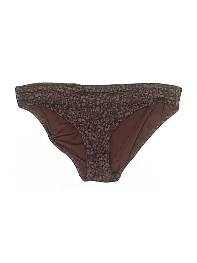 Pre-owned Athleta Swimsuit Bottoms In Brown