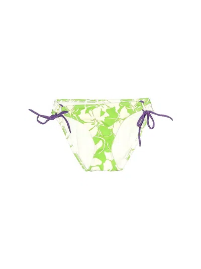Pre-owned Athleta Swimsuit Bottoms In Green