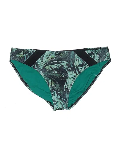 Pre-owned Athleta Swimsuit Bottoms In Green