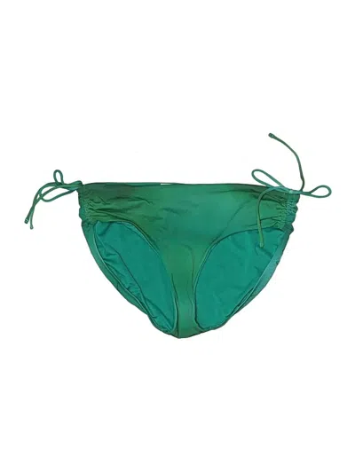 Pre-owned Athleta Swimsuit Bottoms In Green