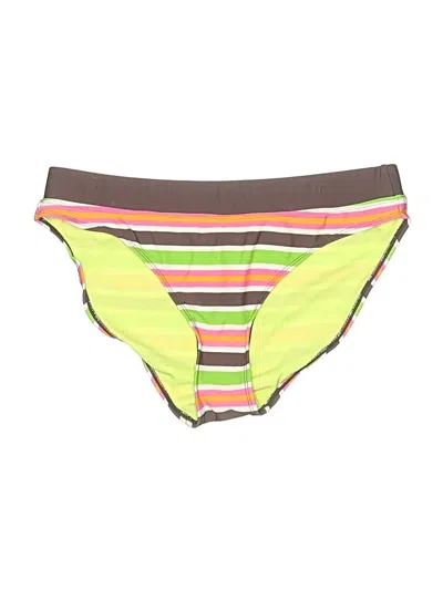 Pre-owned Athleta Swimsuit Bottoms In Green