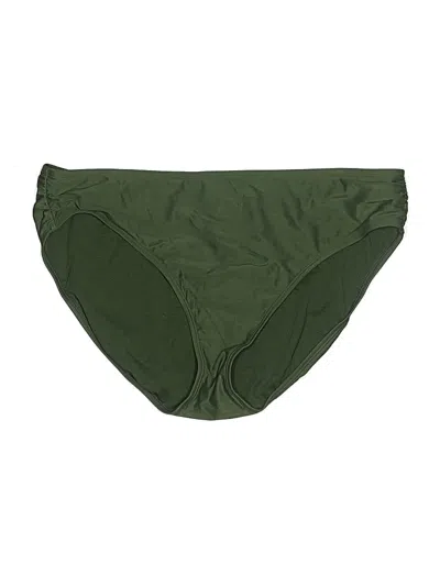 Pre-owned Athleta Swimsuit Bottoms In Green