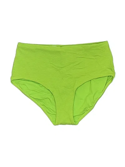 Pre-owned Athleta Swimsuit Bottoms In Green