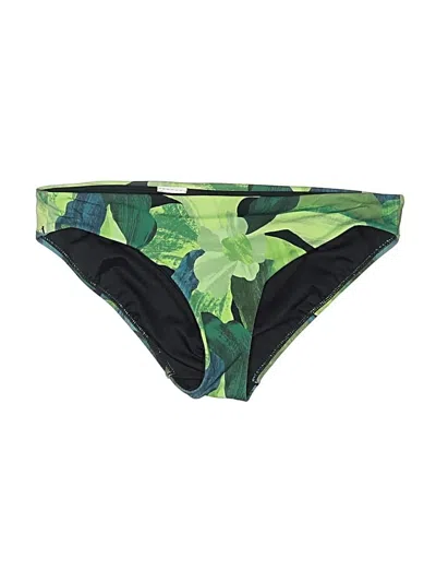 Pre-owned Athleta Swimsuit Bottoms In Green