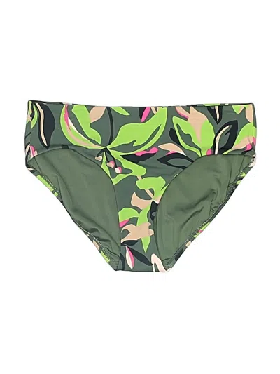 Pre-owned Athleta Swimsuit Bottoms In Green