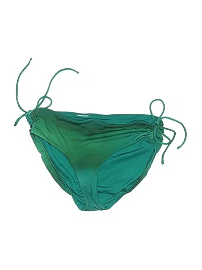 Pre-owned Athleta Swimsuit Bottoms In Green