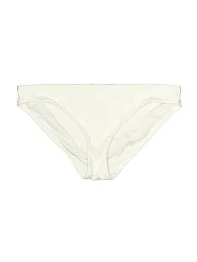 Pre-owned Athleta Swimsuit Bottoms In Ivory