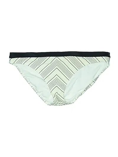 Pre-owned Athleta Swimsuit Bottoms In Ivory