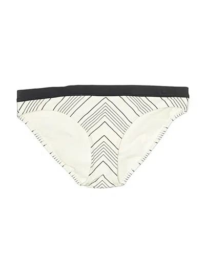 Pre-owned Athleta Swimsuit Bottoms In Ivory