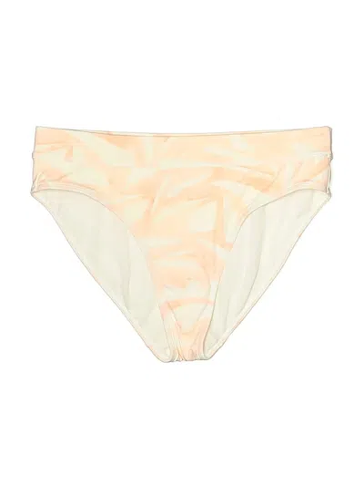 Pre-owned Athleta Swimsuit Bottoms In Ivory