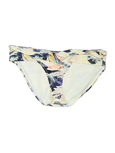 Pre-owned Athleta Swimsuit Bottoms In Ivory