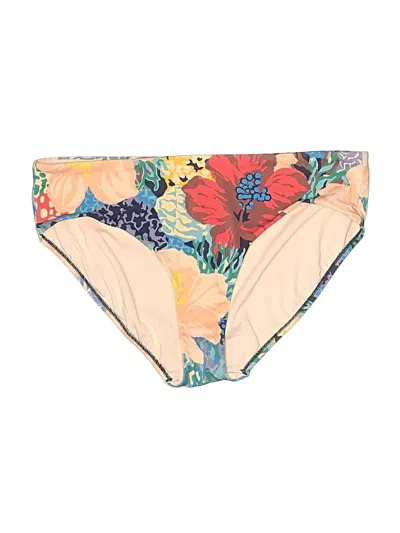 Pre-owned Athleta Swimsuit Bottoms In Ivory