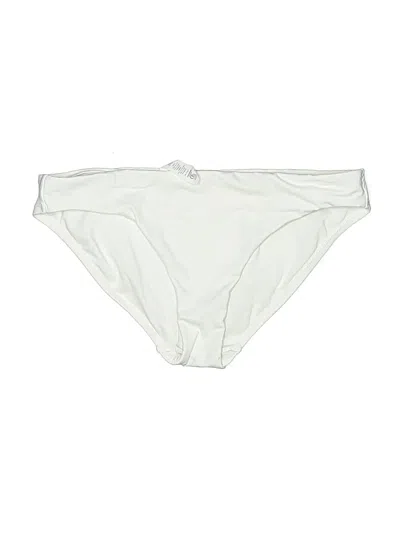 Pre-owned Athleta Swimsuit Bottoms In Ivory