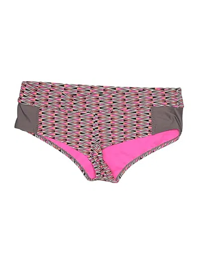 Pre-owned Athleta Swimsuit Bottoms In Pink