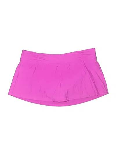 Pre-owned Athleta Swimsuit Bottoms In Pink