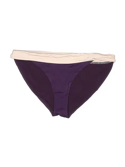 Pre-owned Athleta Swimsuit Bottoms In Purple