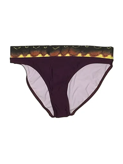 Pre-owned Athleta Swimsuit Bottoms In Purple