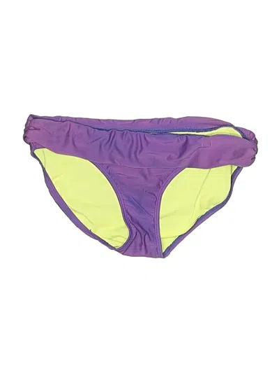 Pre-owned Athleta Swimsuit Bottoms In Purple