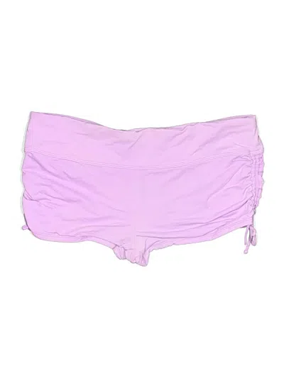 Pre-owned Athleta Swimsuit Bottoms In Purple
