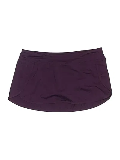 Pre-owned Athleta Swimsuit Bottoms In Purple