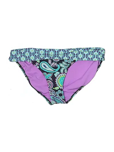 Pre-owned Athleta Swimsuit Bottoms In Purple