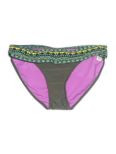 Pre-owned Athleta Swimsuit Bottoms In Purple