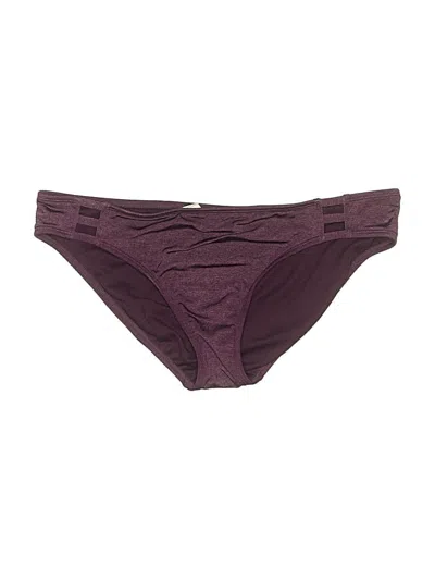 Pre-owned Athleta Swimsuit Bottoms In Purple