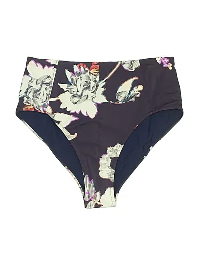 Pre-owned Athleta Swimsuit Bottoms In Purple