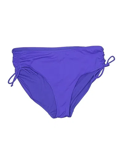 Pre-owned Athleta Swimsuit Bottoms In Purple