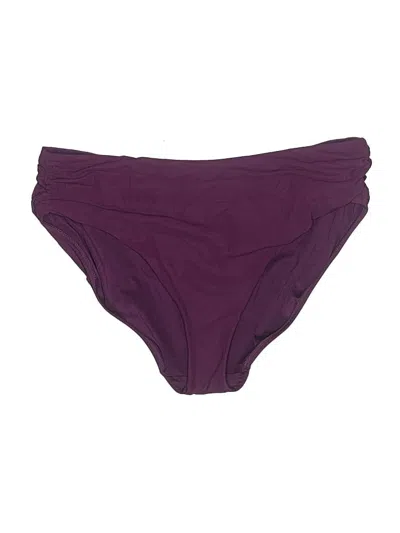 Pre-owned Athleta Swimsuit Bottoms In Purple