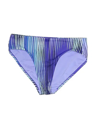 Pre-owned Athleta Swimsuit Bottoms In Purple