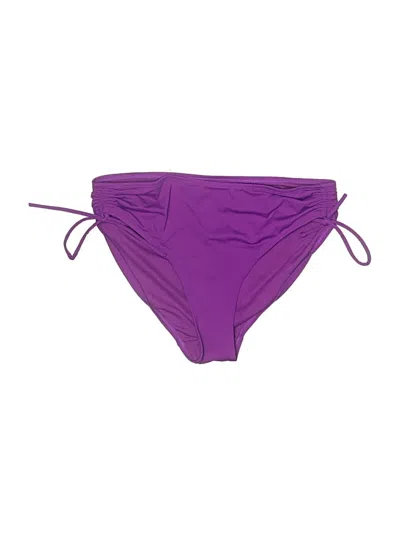 Pre-owned Athleta Swimsuit Bottoms In Purple