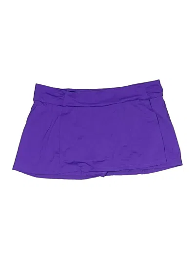 Pre-owned Athleta Swimsuit Bottoms In Purple