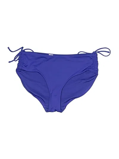 Pre-owned Athleta Swimsuit Bottoms In Purple