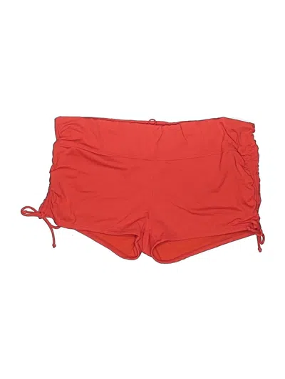 Pre-owned Athleta Swimsuit Bottoms In Red
