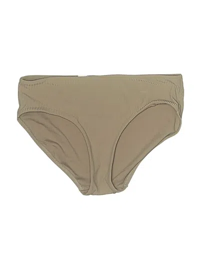 Pre-owned Athleta Swimsuit Bottoms In Tan