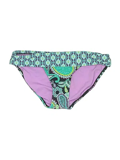 Pre-owned Athleta Swimsuit Bottoms In Teal