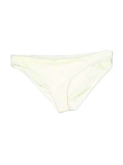 Pre-owned Athleta Swimsuit Bottoms In White