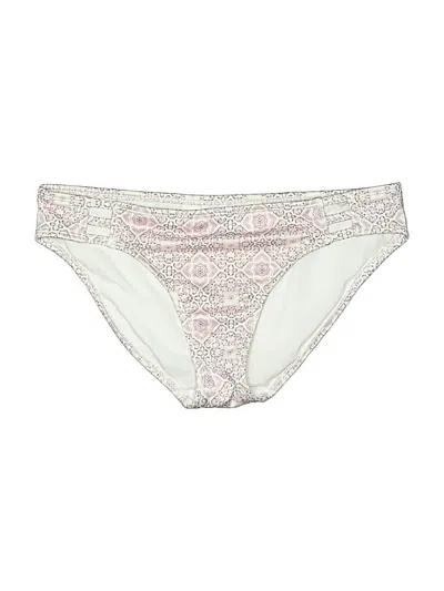 Pre-owned Athleta Swimsuit Bottoms In White